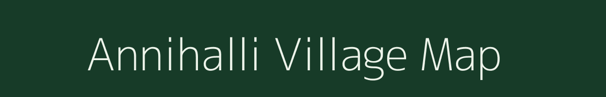 Annihalli village map in Karnataka