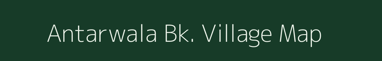 Antarwala Bk. village map in Maharashtra