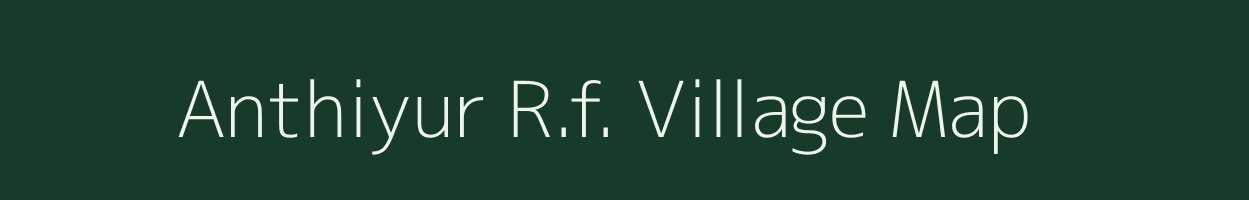 Anthiyur R.f. village map in Tamil Nadu