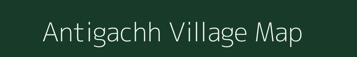 Antigachh village map in West Bengal