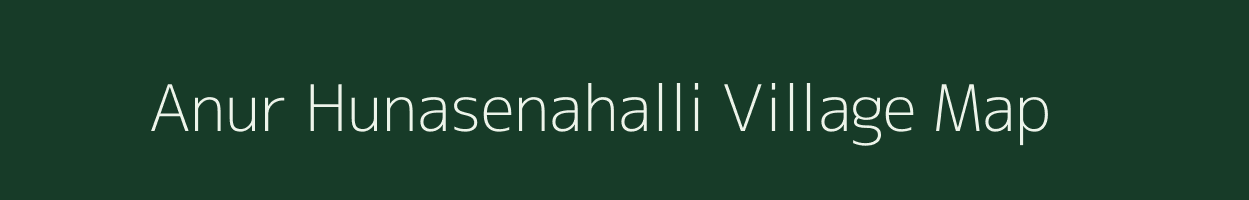 Anur Hunasenahalli village map in Karnataka