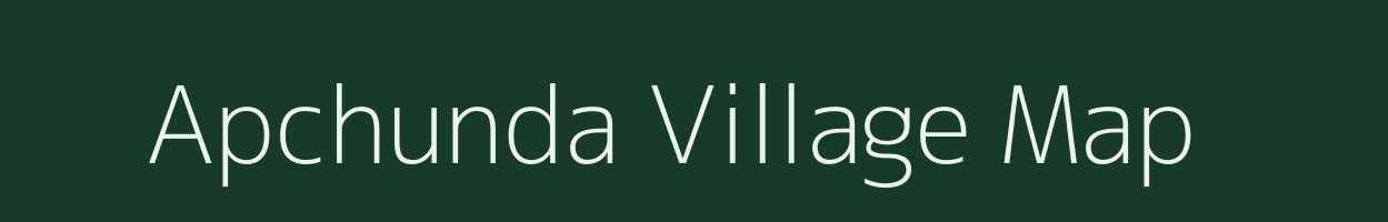 Apchunda village map in Maharashtra