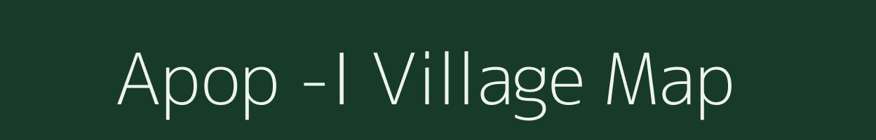 Apop -I village map in Arunachal Pradesh