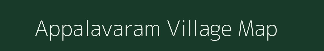 Appalavaram village map in Tamil Nadu