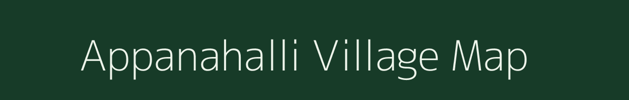 Appanahalli village map in Karnataka