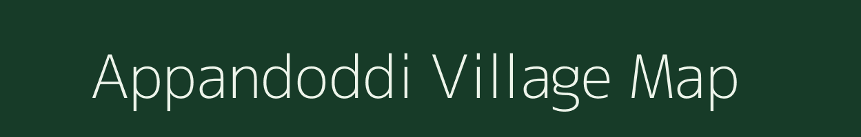 Appandoddi village map in Karnataka
