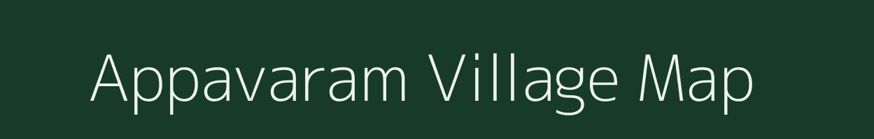 Appavaram village map in Tamil Nadu