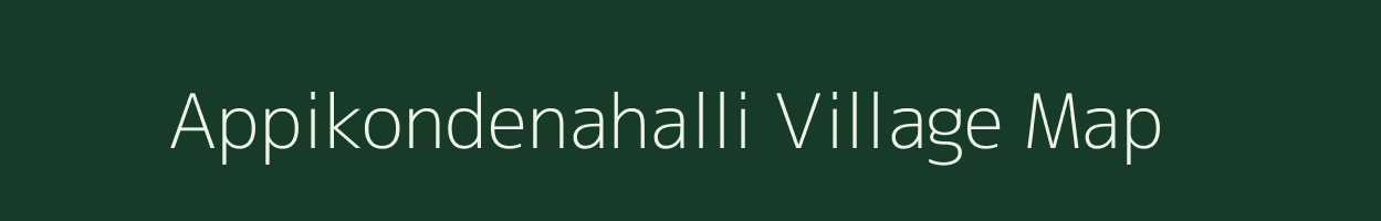 Appikondenahalli village map in Karnataka