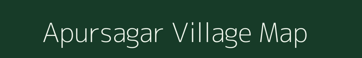 Apursagar village map in Odisha