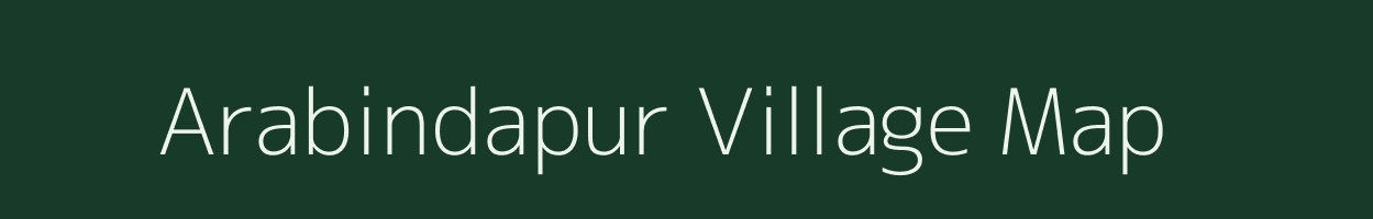 Arabindapur village map in West Bengal