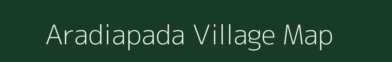 Aradiapada village map in Odisha