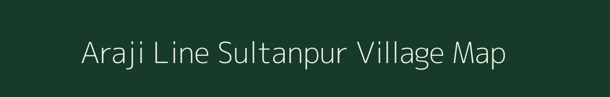 Araji Line Sultanpur village map in Uttar Pradesh