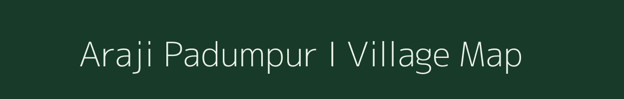 Araji Padumpur I village map in Uttar Pradesh