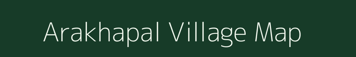 Arakhapal village map in Odisha