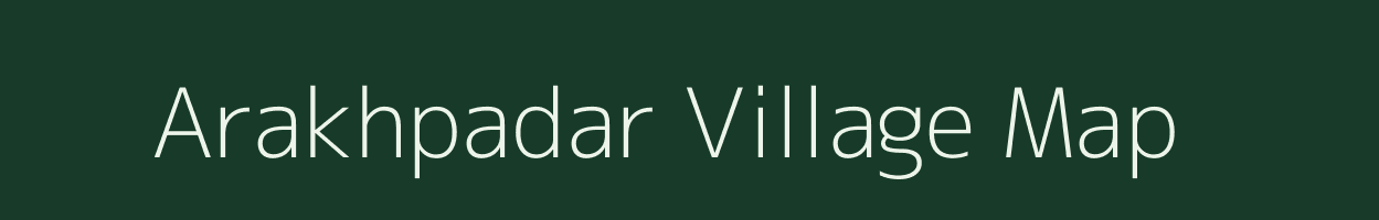 Arakhpadar village map in Odisha