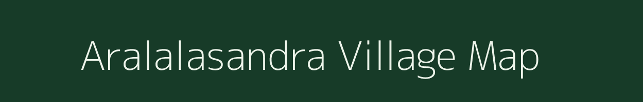Aralalasandra village map in Karnataka