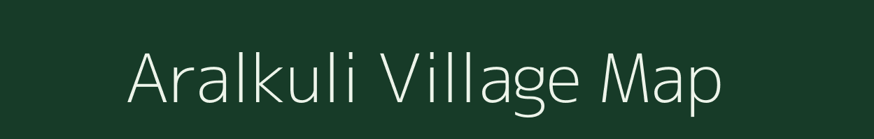 Aralkuli village map in West Bengal