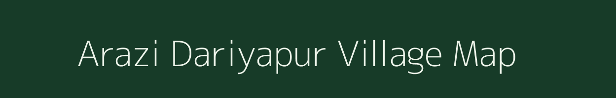 Arazi Dariyapur village map in Uttar Pradesh