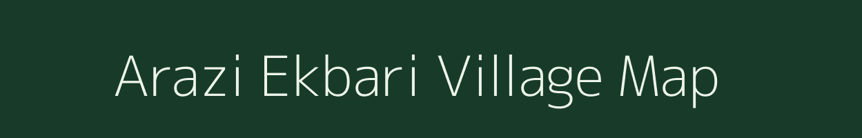 Arazi Ekbari village map in Bihar