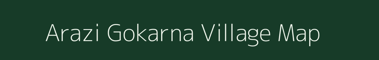 Arazi Gokarna village map in West Bengal