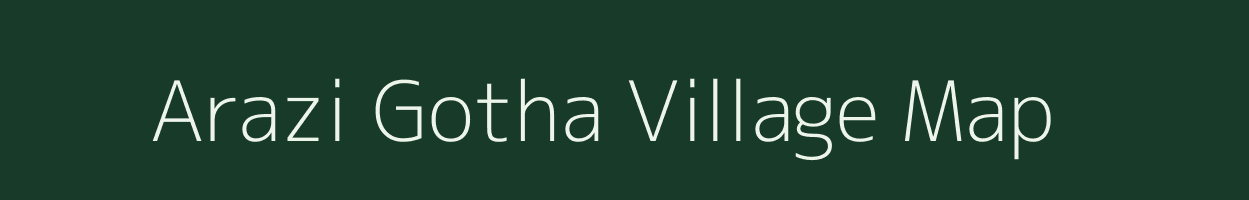 Arazi Gotha village map in West Bengal