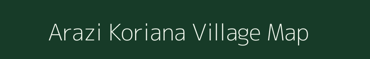 Arazi Koriana village map in Jharkhand