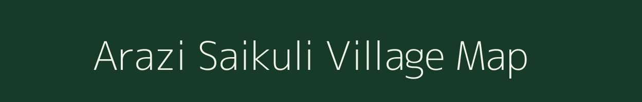 Arazi Saikuli village map in West Bengal