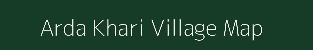 Arda Khari village map in Maharashtra