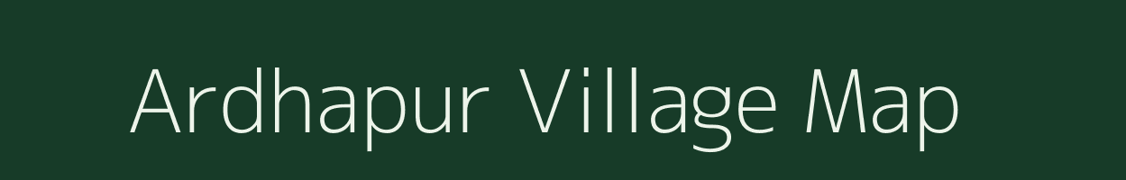 Ardhapur village map in Maharashtra