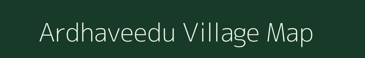 Ardhaveedu village map in Andhra Pradesh