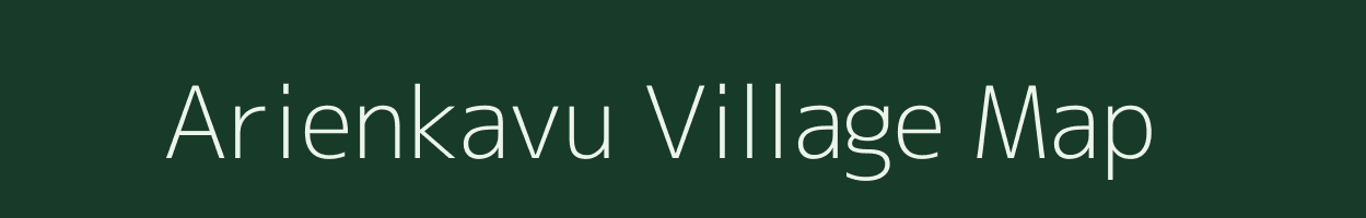 Arienkavu village map in Kerala