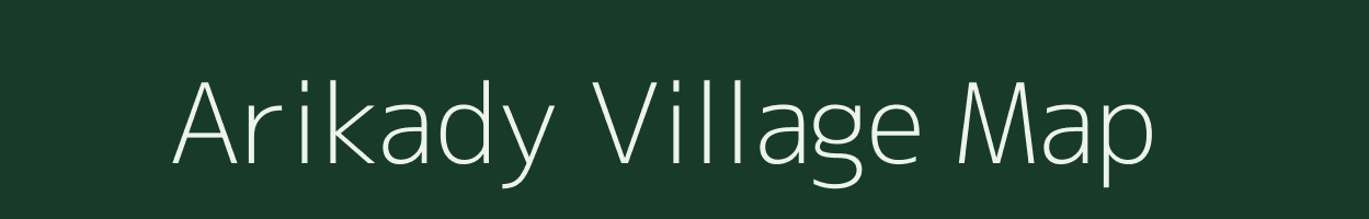 Arikady village map in Kerala