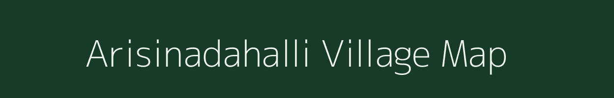 Arisinadahalli village map in Karnataka