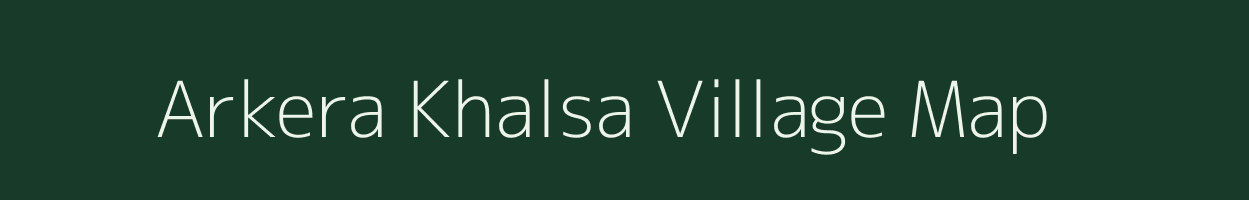 Arkera Khalsa village map in Karnataka