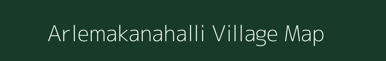 Arlemakanahalli village map in Karnataka