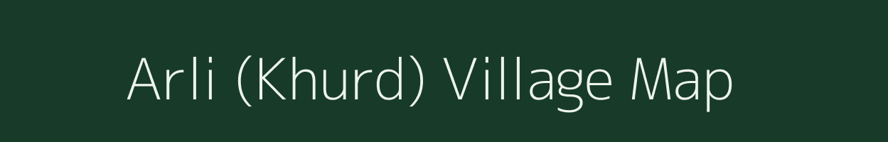 Arli (Khurd) village map in Andhra Pradesh