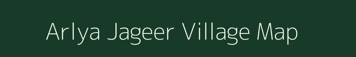 Arlya Jageer village map in Rajasthan