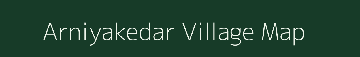 Arniyakedar village map in Rajasthan