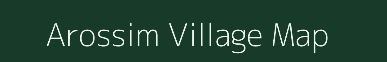 Arossim village map in Goa