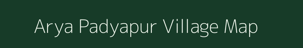 Arya Padyapur village map in West Bengal