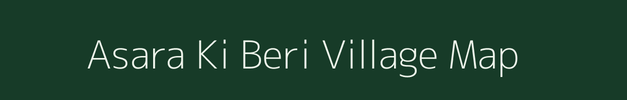 Asara Ki Beri village map in Rajasthan