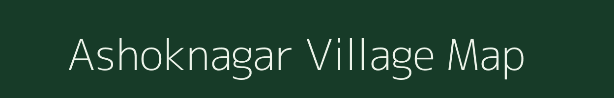 Ashoknagar village map in Rajasthan