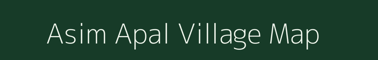 Asim Apal village map in Meghalaya