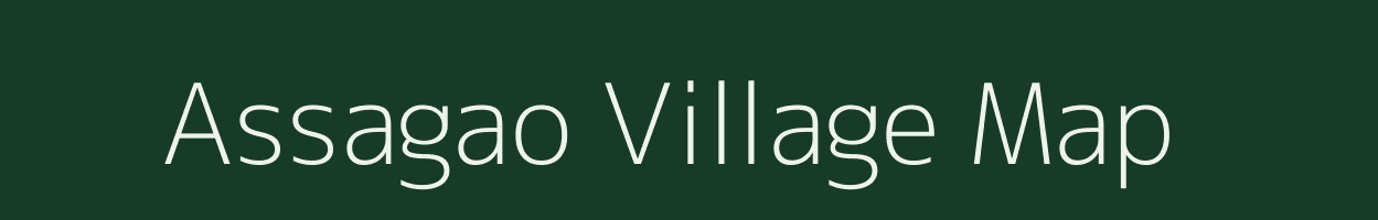 Assagao village map in Goa