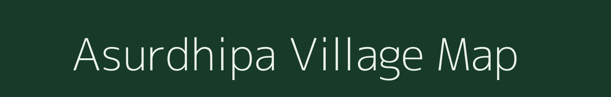Asurdhipa village map in Odisha