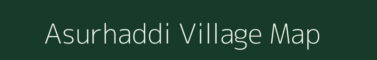 Asurhaddi village map in Jharkhand