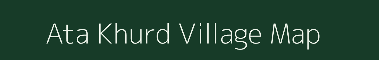 Ata Khurd village map in Uttar Pradesh