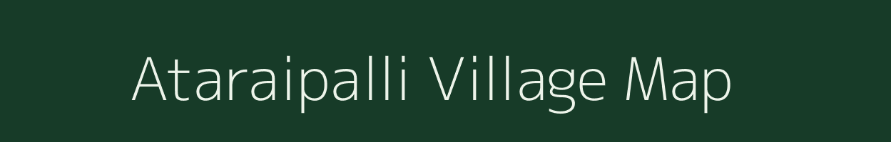 Ataraipalli village map in Odisha