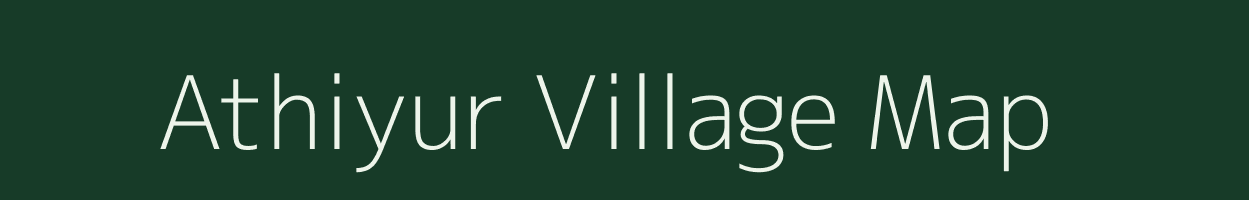 Athiyur village map in Tamil Nadu