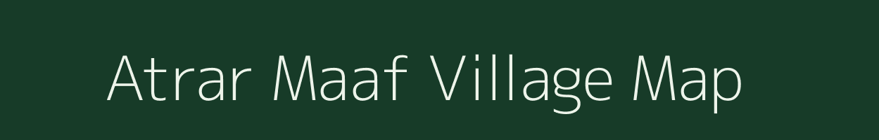 Atrar Maaf village map in Uttar Pradesh